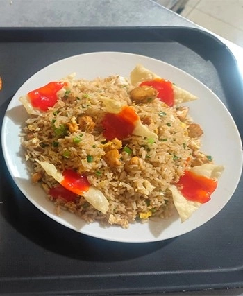 ARROZ CHAUFA DE POLLO  S/15.00